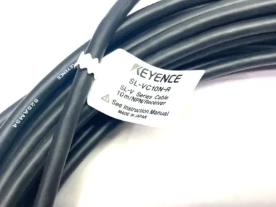 USED KEYENCE SAFETY LIGHT CURTAIN MAIN CABLE SET