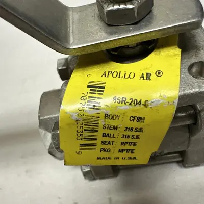 Used APOLLO 86R-204-01 Pump & Valve Parts Ohio US | Surplus Asset Holdings #1242528