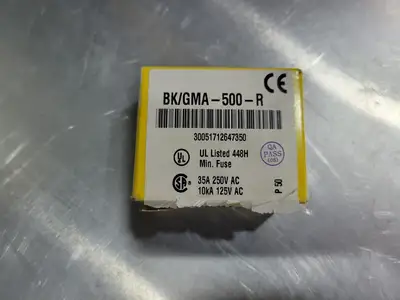 NEW BUSSMANN BK/GMA-500-R