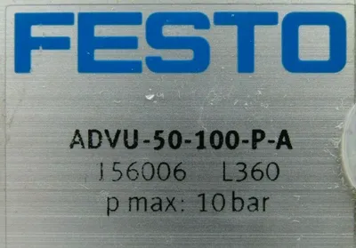 NEW FESTO ADVU-50-100-P-A CYLINDER 156006 ADVU50100PA