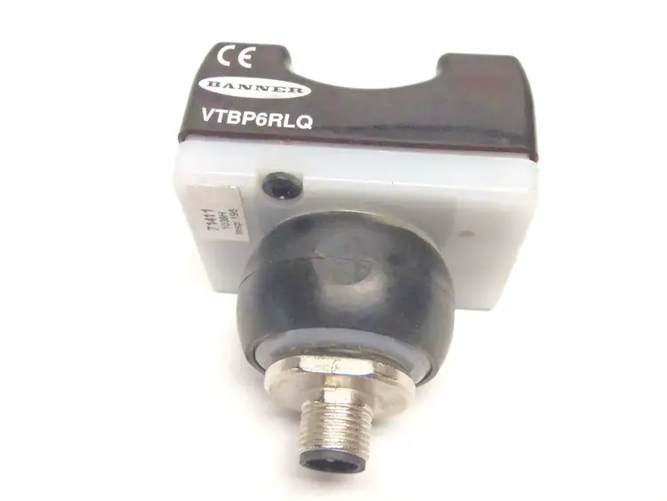 Used BANNER ENGINEERING RED JOB LIGHT EURO 4-PIN WITH ROUND MOUNTING NUT Nuts & Screws | Maverick Industrial Sales #1113882
