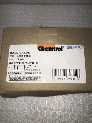 NEW Nibco U51TB-E