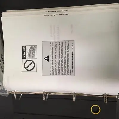 IN-LINE TYPE SPINNER D-SPIN80B MANUALS