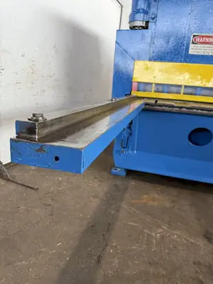 10’ X ¼” PACIFIC MODEL #250B10 HYDRAULIC SHEAR: STOCK #23403