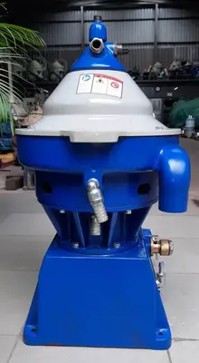 (6) Alfa-Laval P-610 SGP-11 lube oil purifiers, SS.