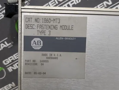 Allen Bradley / Hickok 1860-MT3 Fastening Module Type 3 Version 2.9.4BF Used