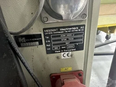 USED 1997 MEGOMAT ASM 3300 U