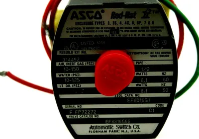 NEW ASCO EF8316G66 SOLENOID VALVE