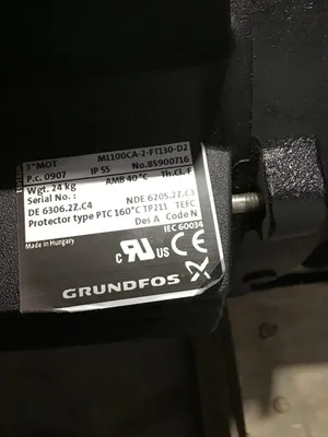 Grundfos CR115 Vertical multistage Centrifugal Pump CR115-02 AXIV HQQV