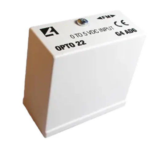 Opto 22 G4AD6 Module, Input, Analog, 0 to 5, G4 Series, PCB Mnt, 4000VAC, 1 [Refurbished]