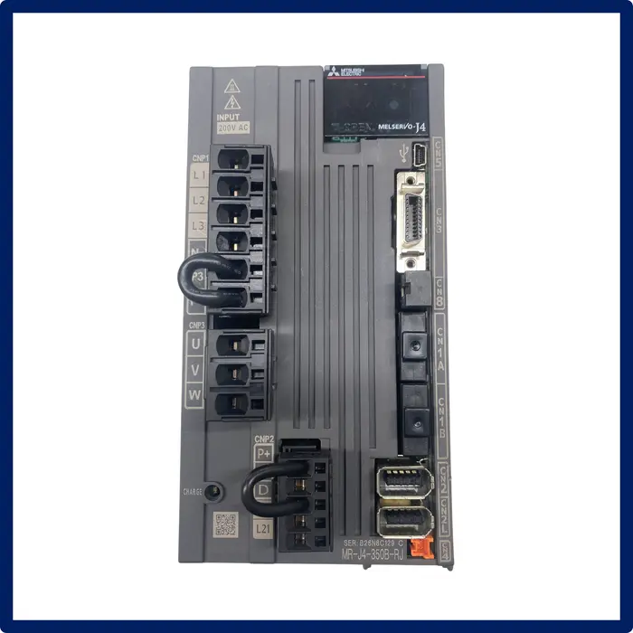 Used MITSUBISHI MR-J4-350B-RJ Servo Drives Texas US | CNC TOOLS LLC #893757