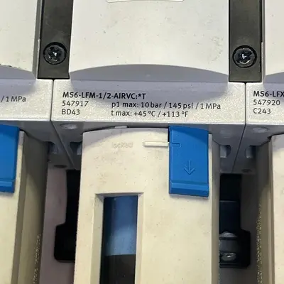 Used FESTO MS6-LFM-1/2-BIRVC Air Pressure Regulators Ohio US | Surplus Asset Holdings #1290491