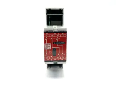 Used Banner Light Curtain Safety Relay Module 61425 MISSING CONNECTORS Relays & Switches Michigan US | Maverick Industrial Sales #1402109