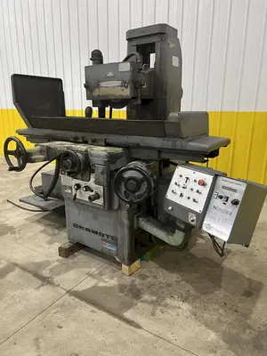 12" x 24" OKAMOTO MODEL #ACCUGAR-124N AUTOMATIC HORIZONTAL SURFACE GRINDER: STOCK #20674