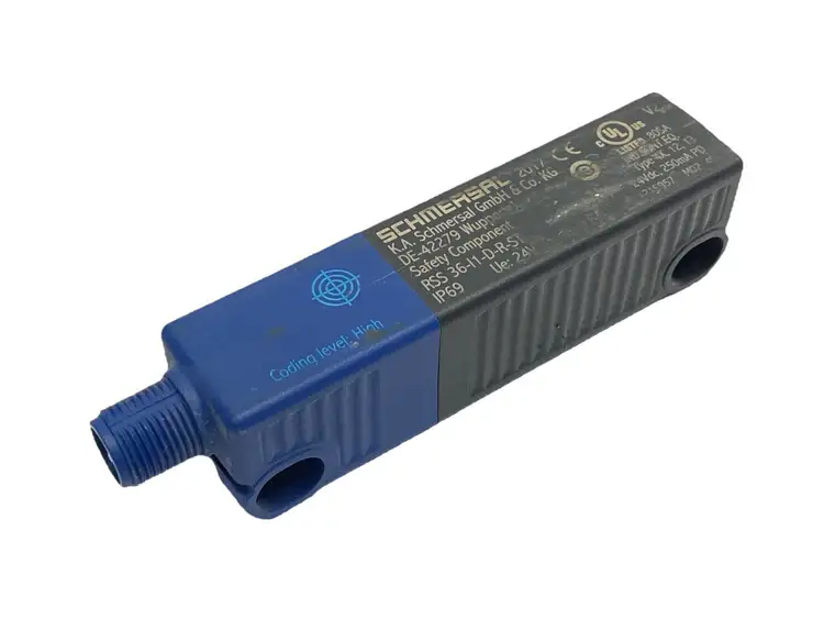 Used SCHMERSAL ELECTRONIC SAFETY SWITCH/SENSOR 101216957 Sensors | Maverick Industrial Sales #1103192
