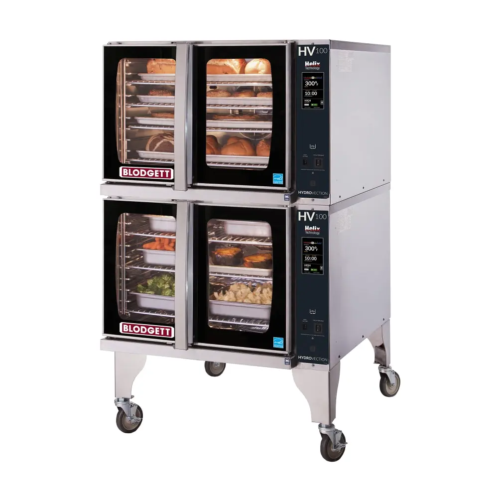 Blodgett HVH-100G DBL Hydrovection® Double Full Size Natural Gas Convection Oven - 120,000 BTU
