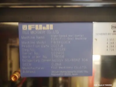 USED FUJI FW-3400CX