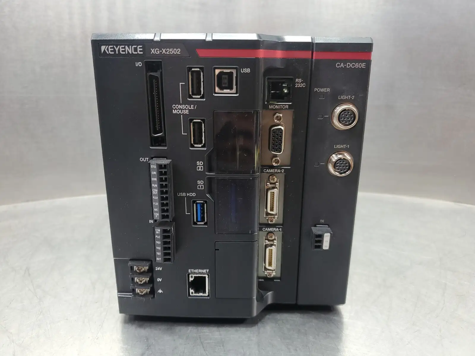 Used KEYENCE XG-X2502 PLC Processors | Palmetto Automation #1155131