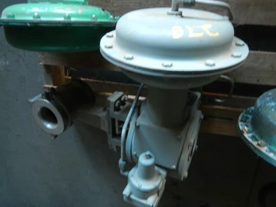 Fisher 3" 600 Class, 316 Stainless Wafer Vee - Ball Control Valv