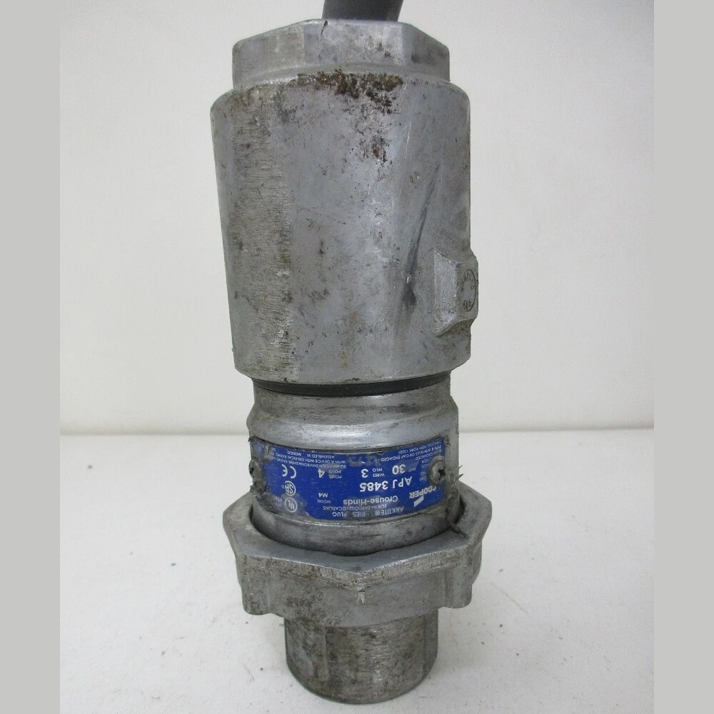 Cooper Crouse-Hinds APJ3485 30 Amp Plug