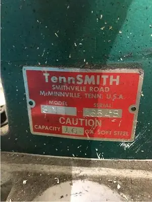 USED TENNSMITH SN