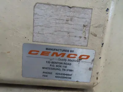 CEMCO UR-2137MD Belt Grinders | MD Equipment Services LLC (16)