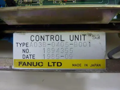 USED FANUC A03B-0405-B001
