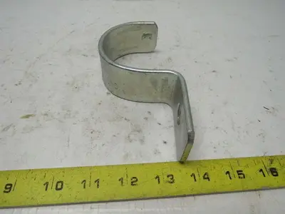 2-1/2" EMY & CONDO Single Hole Steel Strap Lot Of 10