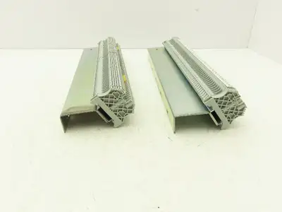 Allen Bradley 1492-J4 Terminal Block With 2 DIN Rails 600V Lot of 119