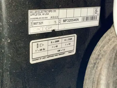 Used MILLER MILLERMATIC 252 Mig Welders Ohio US | HGR 24 #1506602
