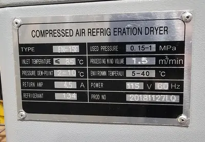 USED 2019 ELGI EN5-125