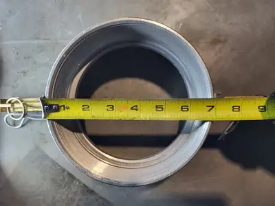 Aluminum Camlocks 6" Female Coupler