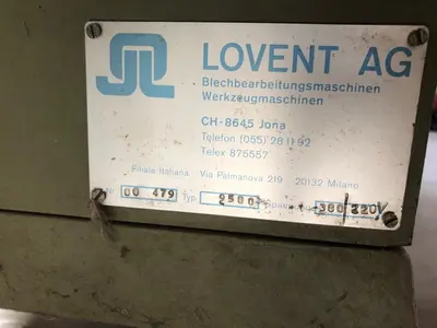 USED LOVENT 2500