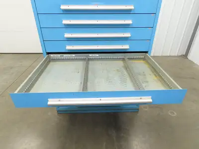 Nu-Era Modular Tool Storage Cabinet 11 Drawer 45x28x61" Stanley Vidmar