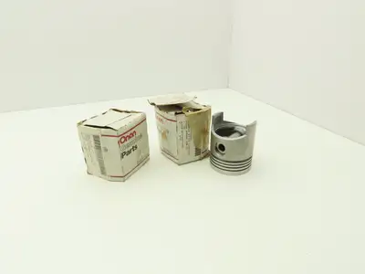 Onan 112C Cummins Piston Aluminum Body Engine .010 Overbore W/Pin Lot of 2
