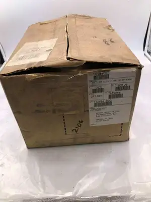 S&R Sinclair & Rush 753236 1-1/4″ Black Rubber End Caps -NIB of Approx. 1020