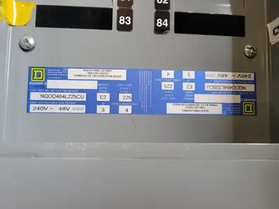 USED SQUARE D NQOD484L225CU
