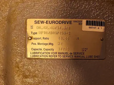 New | in-Stock SEW-EURODRIVE RF107AD5P254-2 Gearboxes British Columbia CA | Lenmark #268212