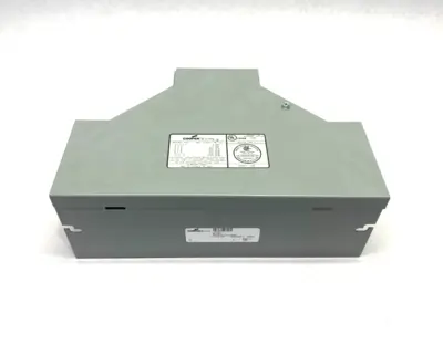 USED COOPER B-LINE LAY-IN WIREWAY TEE SECTION HINGE SCREW COVER GRAY STEEL