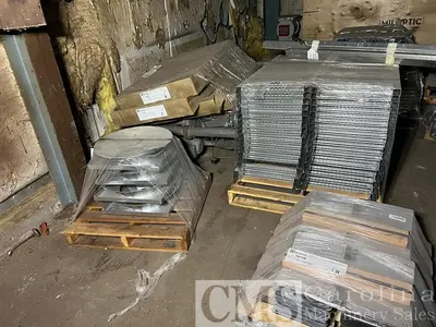 USED SCAFCO PELLET STORAGE BINS