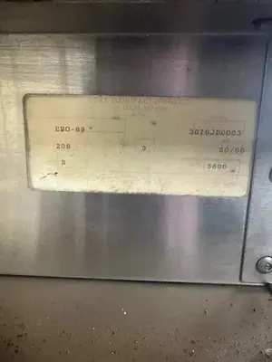 USED DUKE MANUFACTURING EPO-39