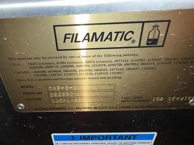 USED M&O PERRY/FILAMATIC MONOBLOCK / DAB-8-2-HS