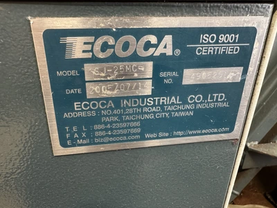 2005 ECOCA SJ-25MC CNC Machines | Bowland Trading Ltd (19)