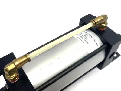 CYL-9338640 | TRD Mfg. Bimba  Air Cylinder 200psi 250x5 Bore/Stroke - Used
