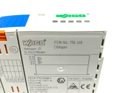 USED WAGO FIELDBUS COUPLER CANOPEN