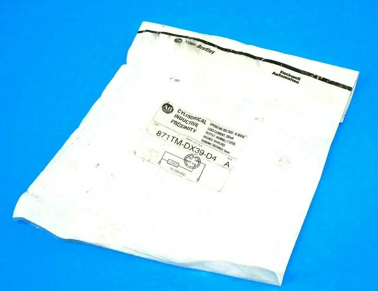 NEW ALLEN BRADLEY 871TM-DX39-D4 PROXIMITY SWITCH SER.A 871TMDX39D4