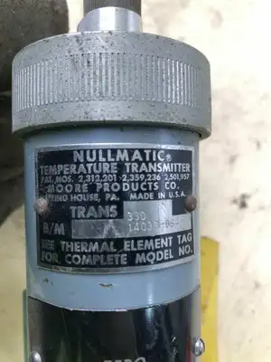 Nullmatic 33D Temperature Transmitter 20PSI