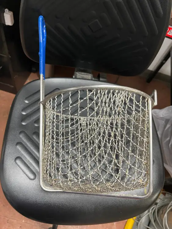 Used Falcon Restaurant Supply Used Round Deep Fryer Dip Basket Food, Restaurant, & Bakery Parts & Accessories Illinois US | Falcon Restaurant Supply #1375768