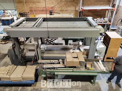 USED 2008 BIESSE COMIL PERFORMER TP USED FEED THROUGH CASE CLAMP