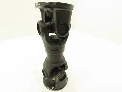 Double Universal Slip Joint Drive Shaft Length 240mm Flange 90mm Hole 4x8mm